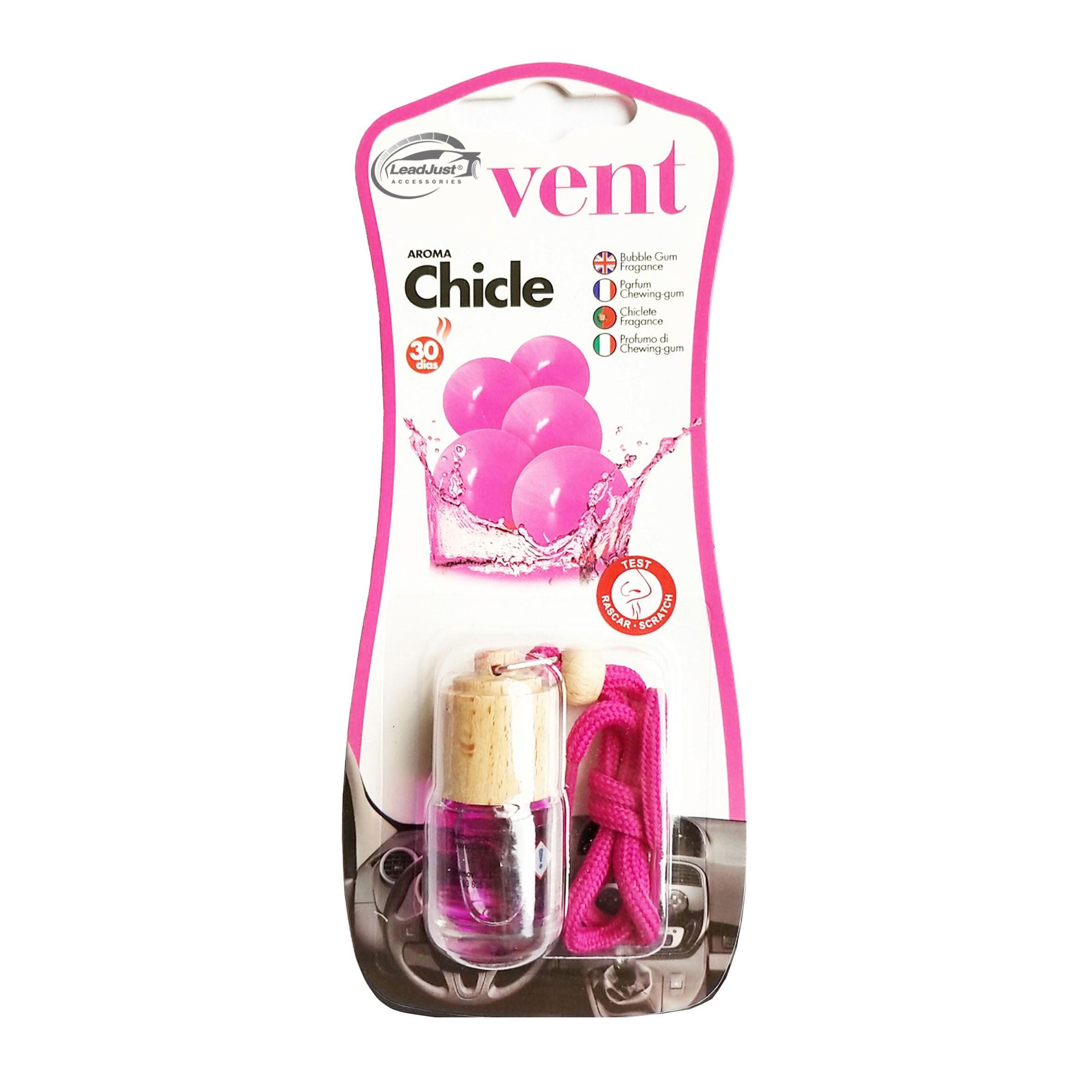 Round Glass bottle air freshener