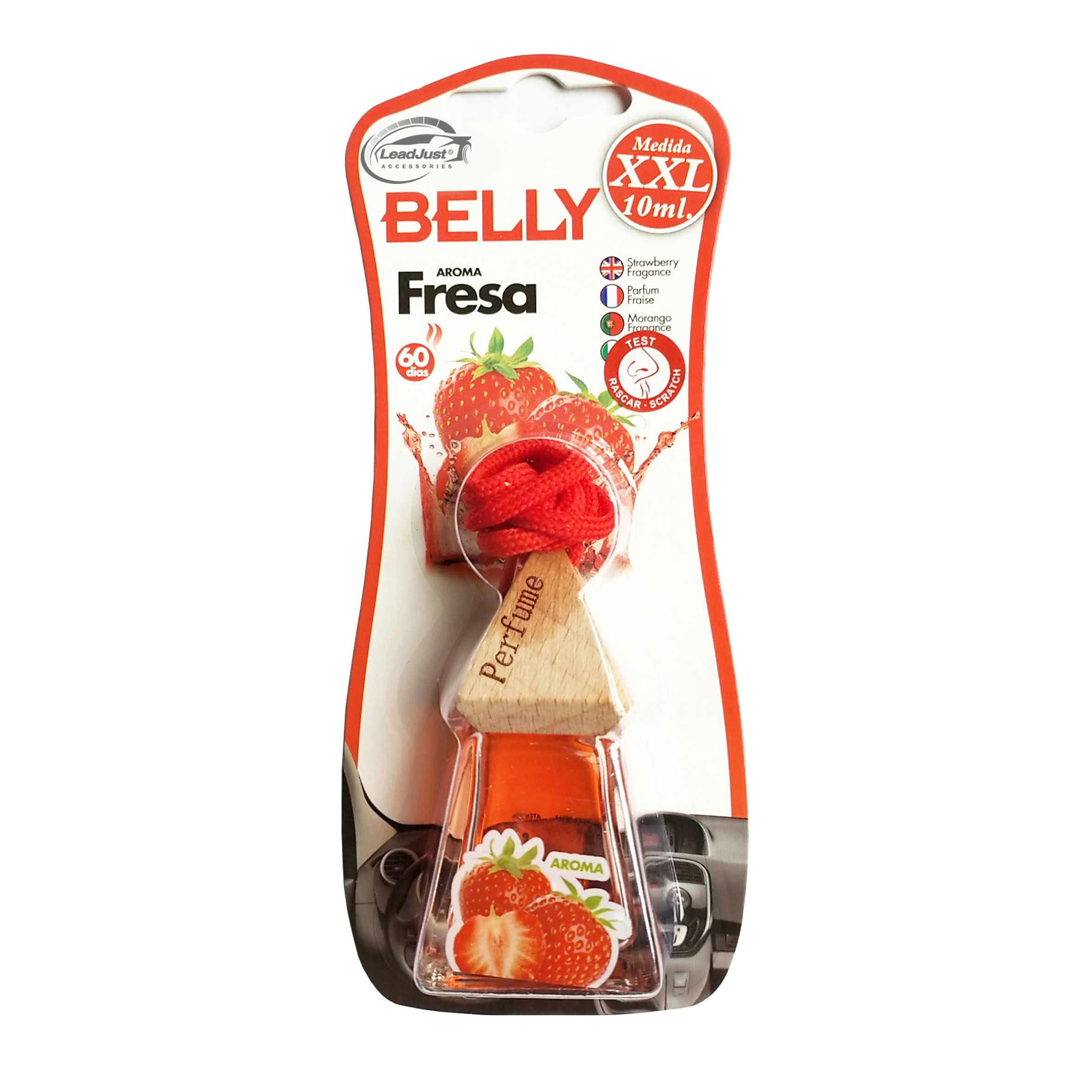 Square Glass bottle air freshener