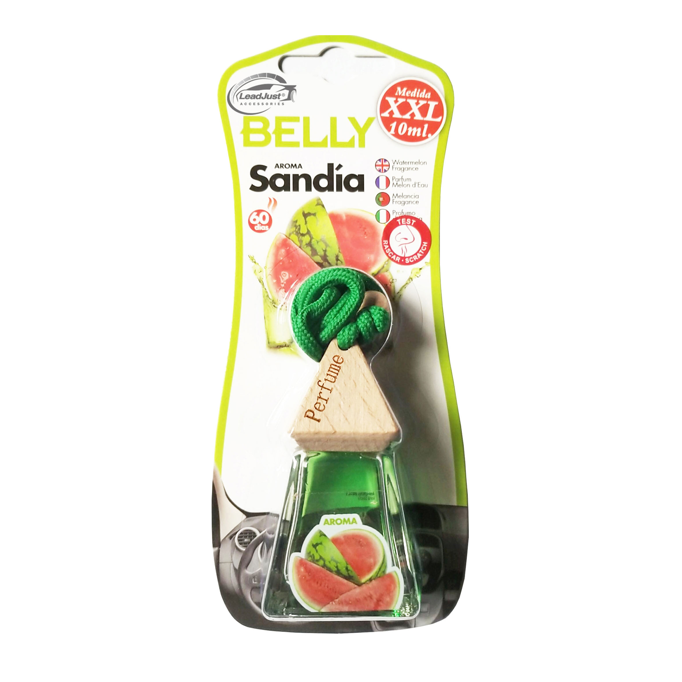 Square Glass bottle air freshener