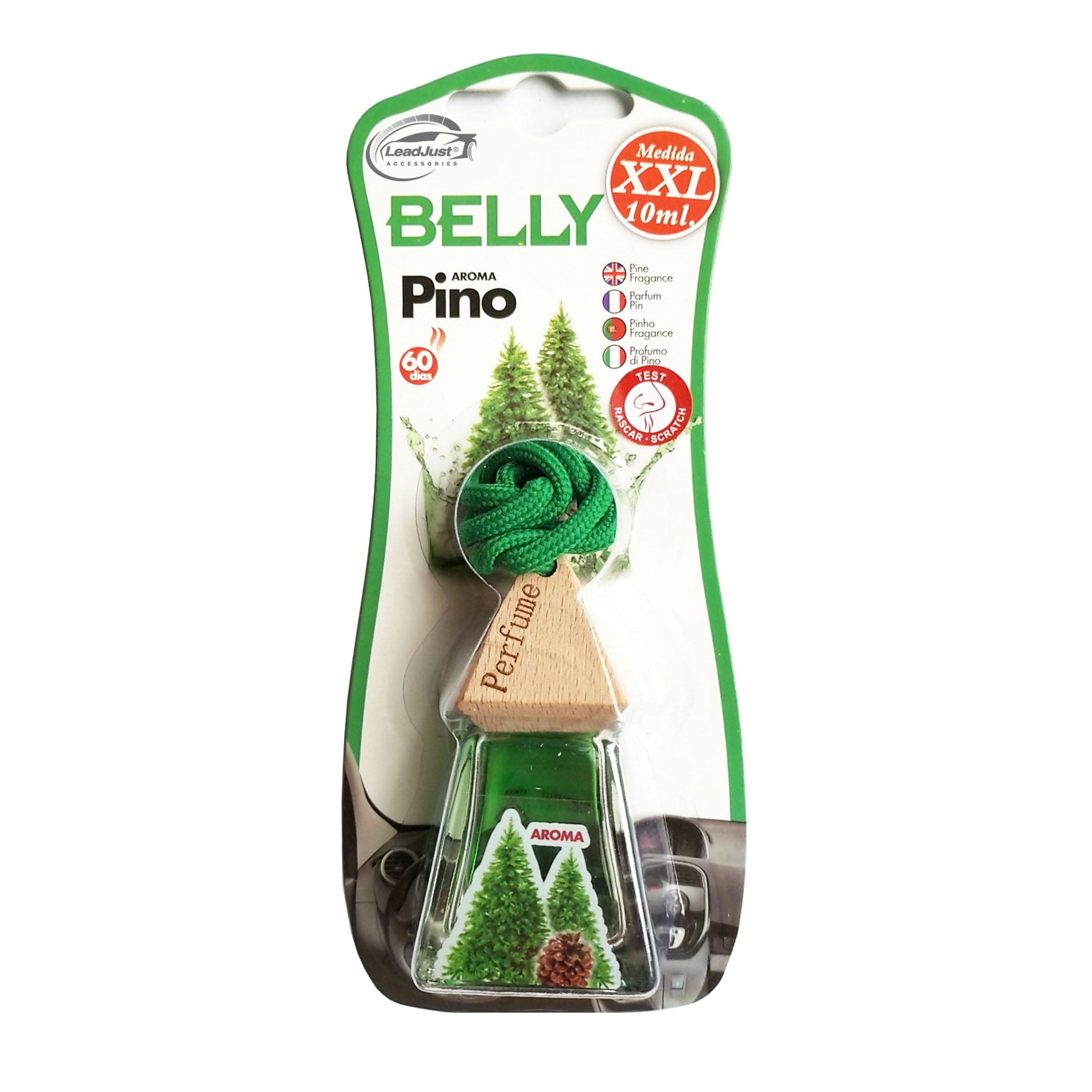 Square Glass bottle air freshener